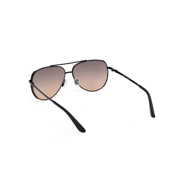 Guess Gafas GU00193 01B Gafas de Sol Mujer Forma Piloto Metal - Lente 58 mm, Puente 12 mm, Patilla 140 mm