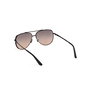 Guess Gafas GU00193 01B Gafas de Sol Mujer Forma Piloto Metal - Lente 58 mm, Puente 12 mm, Patilla 140 mm