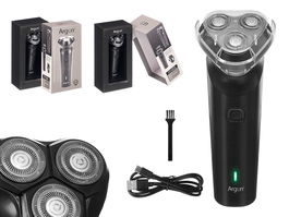 Argon Afeitadora 3 Cabezales Negra USB 600mAh 15.8x5.7x5.5 cm (Set de 12)