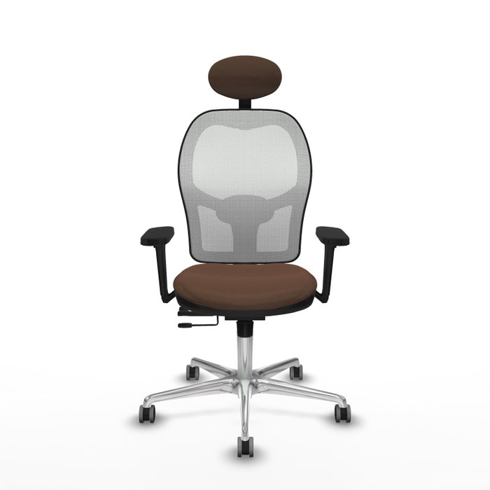 PIQUERAS Y CRESPO Silla de oficina Jorquera con mecanismo Sincro/Traslack, Brazos 3D y Cabecero Fijo PIQUERAS Y CRESPO Silla de oficina Jorquera con mecanismo Sincro/Traslack, Brazos 3D y Cabecero Fijo