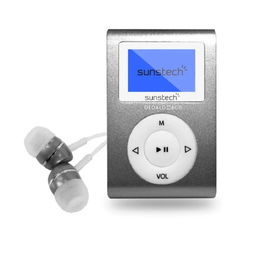SUNSTECH DEDALO III 1.1" 8GB FM MP3 Reproductor Gris