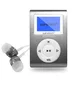 Sunstech MP3 Reproductor Dedalo III 8GB Gris con Radio FM, Pantalla 1.1", Grabación de Voz, Clip y Carga por USB, Incluye Auriculares