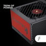 Mars Gaming MPVU750SI 750W 80 Plus Silver Rojo