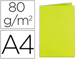 Exacompta Subcarpeta de papel A4, Verde Menta, 80 g/m², Certificado PEFC - 210x297 mm