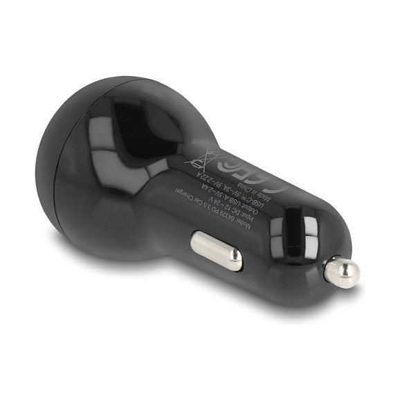 DeLOCK Adaptador de carga para coche USB Type-C™ PD 3.0 y USB Tipo-A 32 W 64329 DeLOCK Adaptador de carga para coche USB Type-C™ PD 3.0 y USB Tipo-A 32 W 64329