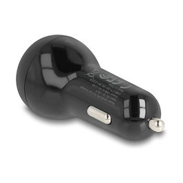 DeLOCK Adaptador de Carga para Coche USB-C PD 3.0 y USB-A 32W, Carga Rápida con Protecciones, Referencia 64329