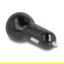 DeLOCK Adaptador de Carga para Coche USB-C PD 3.0 y USB-A 32W, Carga Rápida con Protecciones, Referencia 64329