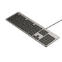 Unitek SlimTap Teclado de Oficina Full-size Gris