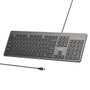 Unitek SlimTap Teclado de Oficina Full-size Gris