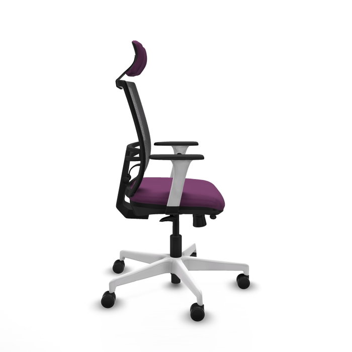 PIQUERAS Y CRESPO Silla de oficina Yunquera Morada con mecanismo Sincro/Traslack PIQUERAS Y CRESPO Silla de oficina Yunquera Morada con mecanismo Sincro/Traslack