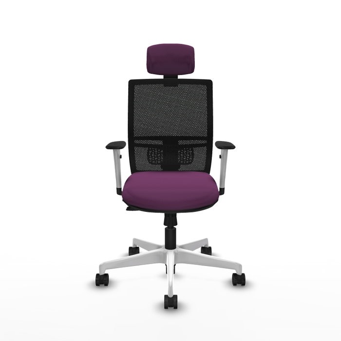 PIQUERAS Y CRESPO Silla de oficina Yunquera Morada con mecanismo Sincro/Traslack PIQUERAS Y CRESPO Silla de oficina Yunquera Morada con mecanismo Sincro/Traslack