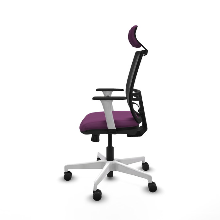 PIQUERAS Y CRESPO Silla de oficina Yunquera Morada con mecanismo Sincro/Traslack PIQUERAS Y CRESPO Silla de oficina Yunquera Morada con mecanismo Sincro/Traslack