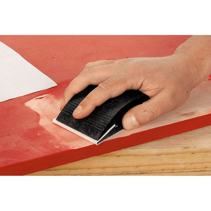 Wolfcraft Papel de lijar 6014000 para pintura / barniz 230 x 280 mm, grano 120