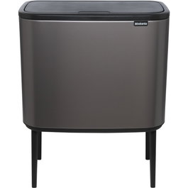 Brabantia Bo Touch Bin Platinum 3 x 11 L