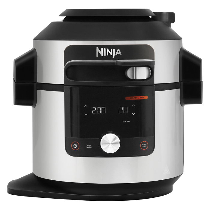 Ninja OL750EU Foodi Multicocina 7.5L 14-en-1, 1760W, 6 Personas, Negro/Acero Inoxidable, Cocina a Vapor, Freír, Hornear, Parrilla, Yogur Ninja OL750EU Foodi Multicocina 7.5L 14-en-1, 1760W, 6 Personas, Negro/Acero Inoxidable, Cocina a Vapor, Freír, Hornear, Parrilla, Yogur