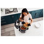 Ninja OL750EU Foodi Multicocina 7.5L 14-en-1, 1760W, 6 Personas, Negro/Acero Inoxidable, Cocina a Vapor, Freír, Hornear, Parrilla, Yogur
