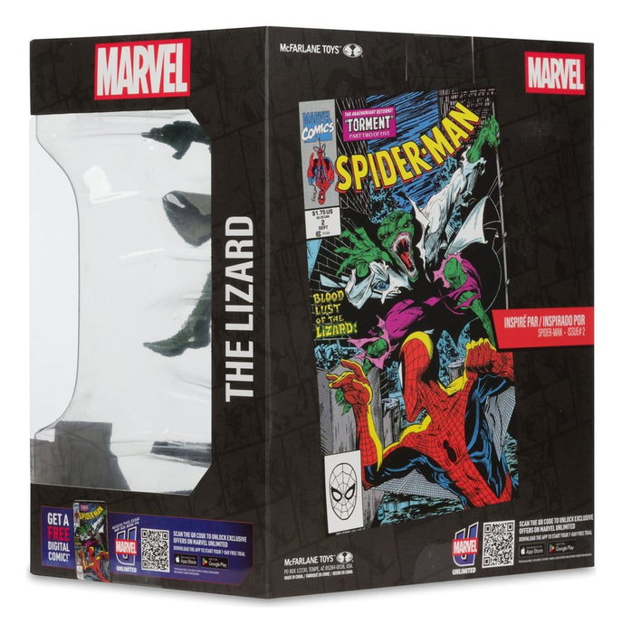 Marvel Collection Estatua PVC 1/10 Gambit The Lizard (Spider-Man #2) 15 cm