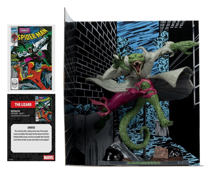Marvel Collection Estatua PVC 1/10 Gambit The Lizard (Spider-Man #2) 15 cm