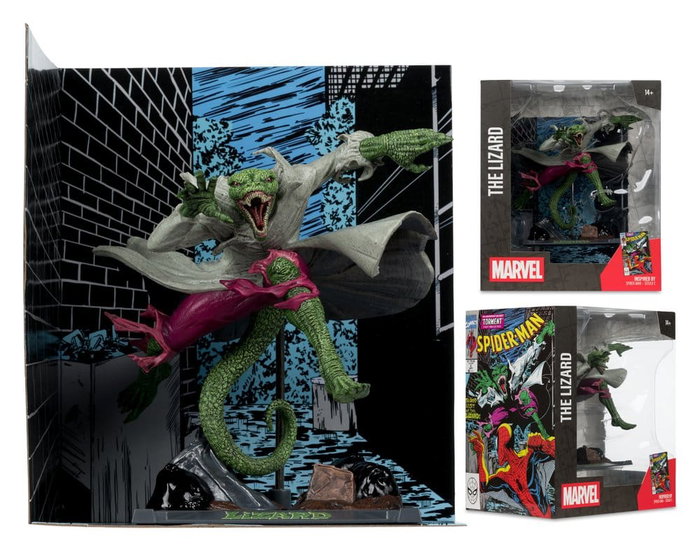 Marvel Collection Estatua PVC 1/10 Gambit The Lizard (Spider-Man #2) 15 cm