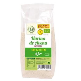 SOLNATURAL Harina de Avena Integral Sin Gluten BIO 500g