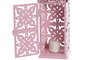 DKD Home Decor Farola Oriental Blanco Blanco Roto 10 x 30 x 10 cm (4 Unidades)