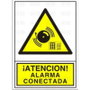 DUVER Señal Adhesiva Alarma Conectada 105x74 mm