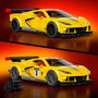 Mattel Hot Wheels Speed Brick Shop Kit de Construcción 1/32 '20 Corvette C8.R