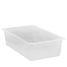 DB MARK Cubeta de polipropileno GN 1/1 - 150 para almacenaje y transporte, 530 x 325 x 150 mm