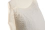 DKD Home Decor Set de 2 Cojines Blancos de Poliéster 45x8x45 cm