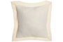 DKD Home Decor Set de 2 Cojines Blancos de Poliéster 45x8x45 cm