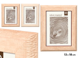GIFTDECOR Portafotos Liso Surtido 24 Unidades 13x18cm Madera