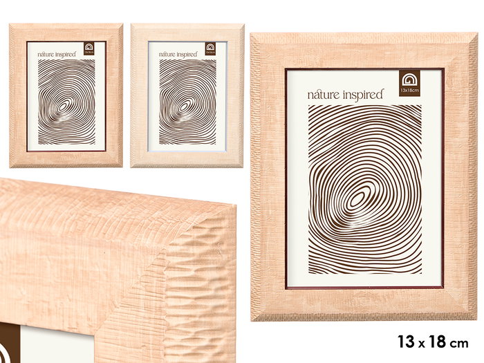 GIFTDECOR Portafotos Liso Surtido 24 Unidades 13x18cm Madera GIFTDECOR Portafotos Liso Surtido 24 Unidades 13x18cm Madera