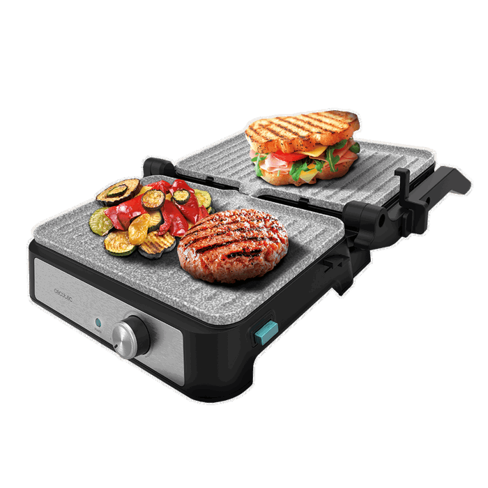 Cecotec Rock'n Grill 1500 Take&Clean Stone