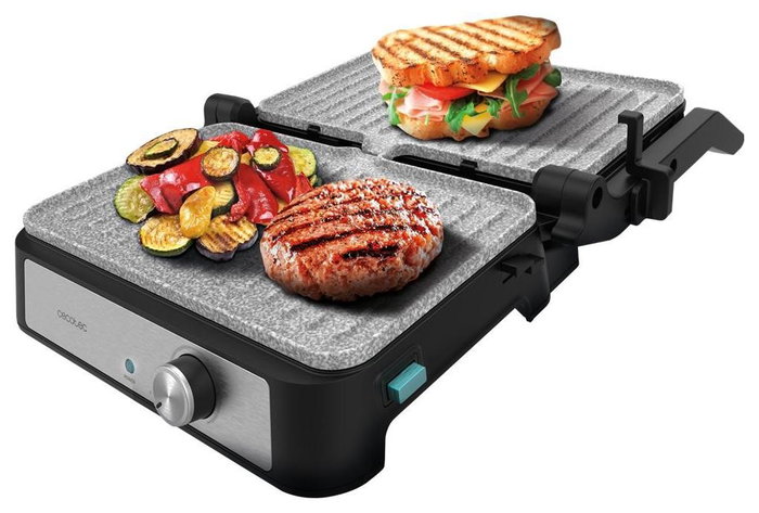 Cecotec Rock'n Grill 1500 Take&Clean Stone