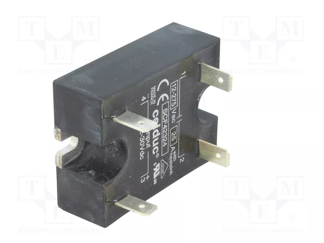 CELDUC SCF Relé de semiconductor monofásico 25A 12÷275VAC