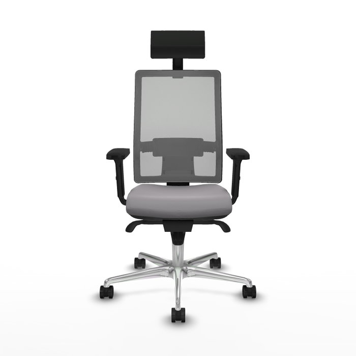 PIQUERAS Y CRESPO Silla de oficina Horna Gris con mecanismo Sincro PIQUERAS Y CRESPO Silla de oficina Horna Gris con mecanismo Sincro
