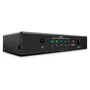 Lindy 38233 Conmutador HDMI Switch 5x1, 5 Puertos de Entrada, HDMI 2.0, 18 Gbit/s, 4K Ultra HD a 60Hz, HDCP 2.2, Metal Negro, con Mando a Distancia RF
