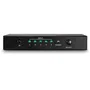 Lindy 38233 Conmutador HDMI Switch 5x1, 5 Puertos de Entrada, HDMI 2.0, 18 Gbit/s, 4K Ultra HD a 60Hz, HDCP 2.2, Metal Negro, con Mando a Distancia RF