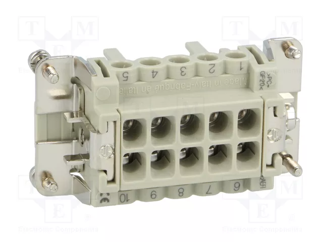 ILME CNEF10T Conector HDC Hembra 10 Pines ILME CNEF10T Conector HDC Hembra 10 Pines