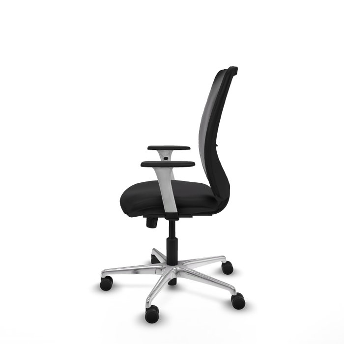 PIQUERAS Y CRESPO Silla de oficina Zulema con mecanismo Sincro y tapicería en Similpiel Negra PIQUERAS Y CRESPO Silla de oficina Zulema con mecanismo Sincro y tapicería en Similpiel Negra
