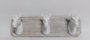DKD Home Decor Perchero de Pared de Caballos en Acabado Decapé