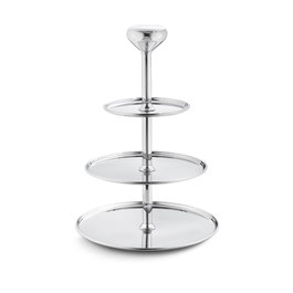 Georg Jensen Pastelera 3 Pisos Alfredo 2 Unidades 30 cm Altura 24 cm Diámetro