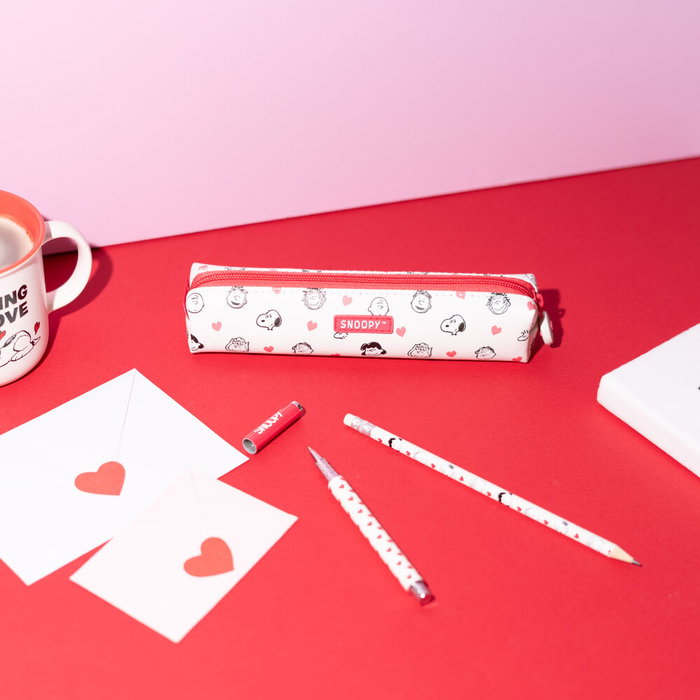 Erik Portatodo + Boligrafo y Lapiz Snoopy Peanuts