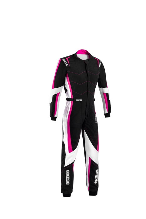 Sparco Traje de Karting K48 Kerb Mujer Negro/Fucsia Talla L
