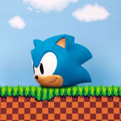 Fizz Creations Sonic the Hedgehog Lámpara Mood Light Sonic Head 12 cm