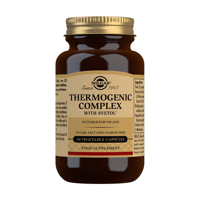 SOLGAR Thermogenic Complex con Svetol® 60 cápsulas vegetales SOLGAR Thermogenic Complex con Svetol® 60 cápsulas vegetales