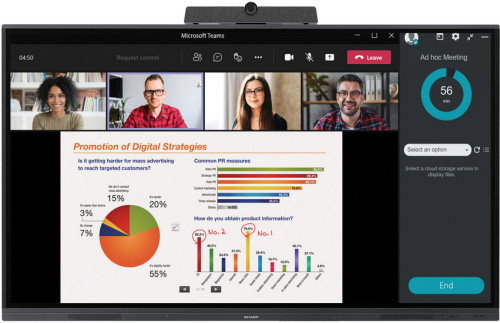 Sharp PN-L652B Panel Táctil LCD de 65 pulgadas 4K Sharp PN-L652B Panel Táctil LCD de 65 pulgadas 4K