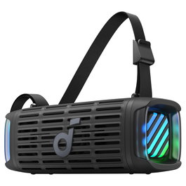 Anker Soundcore Boom 3i Altavoz Bluetooth Portátil 50W IP68 Resistente al Agua 16h Autonomía Negro BassUp TWS Stereo Outdoor Lautsprecher