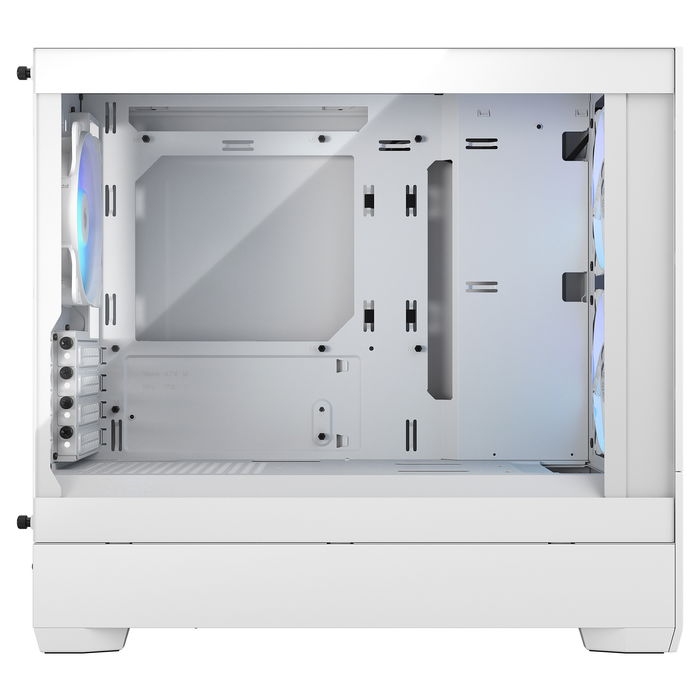Fractal Design Pop Mini Air RGB TG Clear White Caja PC Mini Tower Blanca con Ventana y RGB