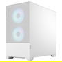 Fractal Design Pop Mini Air RGB TG Clear White Caja PC Mini Tower Blanca con Ventana y RGB